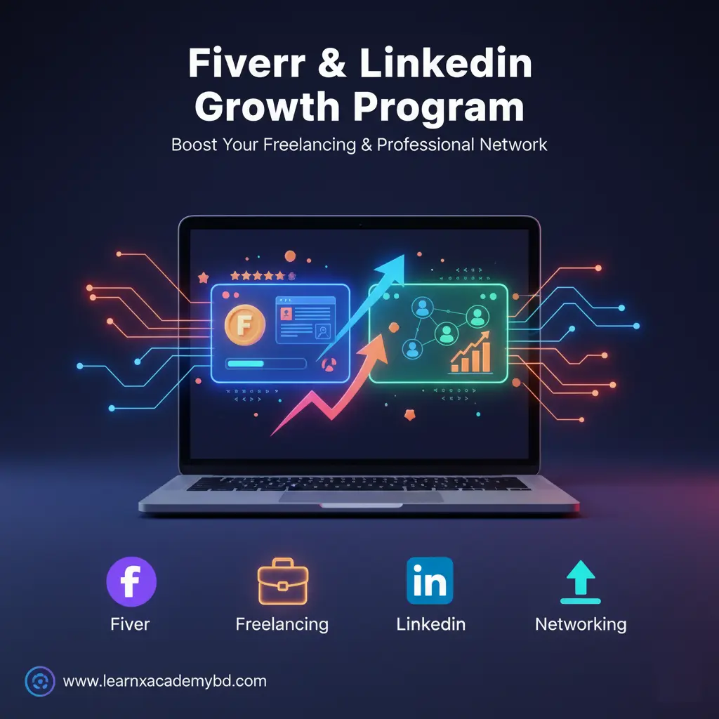 Fiverr & Linkedin Growth Program, LearnX Academy